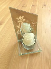 Glas teelichthalter spiegelgla gebraucht kaufen  Salzgitter