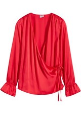 Feminine satin bluse gebraucht kaufen  Deutschland