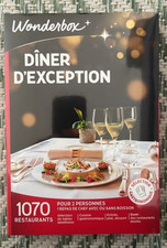 Coffret wonderbox dîner d'occasion  Saint-Didier-sur-Chalaronne