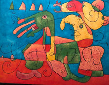 Gemälde joan miro gebraucht kaufen  Düsseldorf