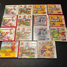 Lote Manual Nintendo 3ds CAIXA VAZIA Mario Party Bros 2 Fabricante Mundo 3D comprar usado  Enviando para Brazil