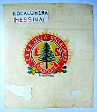 Vecchia velina incarto usato  Italia