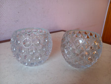 Boules vases cristal d'occasion  Porcelette
