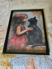 Bild mädchen katze gebraucht kaufen Bild mädchen katze gebraucht kaufen  Hennigsdorf