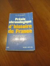 Dujarric précis chronologique d'occasion  Rochefort-sur-Loire