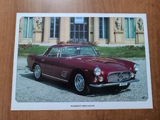 Manifesto poster maserati usato  Italia