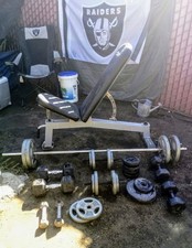 Weight bench weights for sale  Fresno