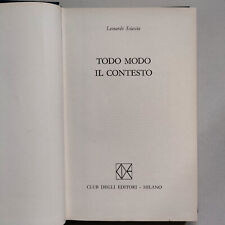Leonardo sciascia todo usato  Santhia