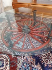 wagenrad tisch glasplatte gebraucht kaufen wagenrad tisch glasplatte gebraucht kaufen Leverkusen