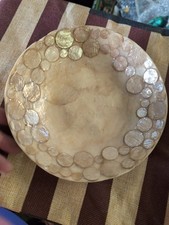 Vintage capiz handcrafted for sale  Medina