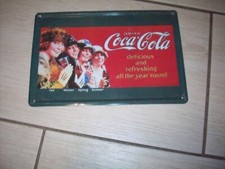 Blechschild coca cola gebraucht kaufen  Fehrbellin