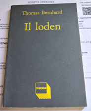 Thomas bernhard loden usato  Bologna