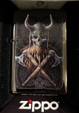 Zippo skull viking gebraucht kaufen  Memmingen
