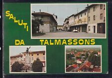 Cartolina saluti talmassons usato  Italia