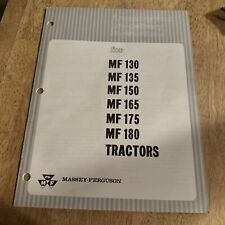 Conjunto e instruções de tratores Massey Ferguson 1967 Mf 130,135,150,165,175,180 comprar usado  Enviando para Brazil