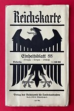 Alte reichskarte einheitsblatt gebraucht kaufen  Dresden