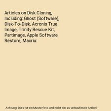 Articles disk cloning gebraucht kaufen  Trebbin