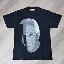 Emporio Armani Vintage Archive Y2K Shiny Face T-shirt Black Made In Italy S, usado comprar usado  Enviando para Brazil