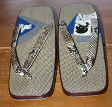 Japanese wooden geta for sale  COLERAINE
