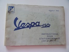 Vespa 150 instructions d'occasion  La Chapelle-Saint-Luc