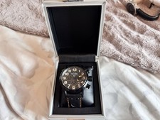 Steel mens watch for sale  ASHFORD