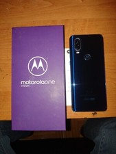 motorola one vision 128 GB szafir, używany na sprzedaż  PL