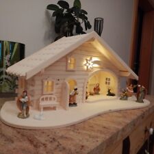 Krippe weihnachtskrippe holz gebraucht kaufen  Passau