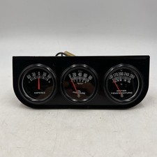 Antigo console de calibre triplo automático cluster pressão óleo temperatura da água tensão 2” comprar usado  Enviando para Brazil