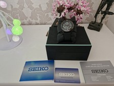 Seiko prospex black for sale  EDINBURGH