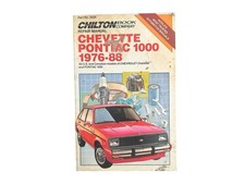 1976-1988 Chevrolet Chevette / Pontiac T1000 Shop Manual77 78 79 80 81 82 83 84+ comprar usado  Enviando para Brazil