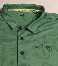 Camisa polo Puma Golf First Mile - Verde - Masculina média - Gerenciamento de resíduos aberta comprar usado  Enviando para Brazil