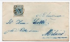 1854 LOMBARDO VENETO 45 c carta a macchina Venezia (1.3) per Milano (Sass.22) comprar usado  Enviando para Brazil
