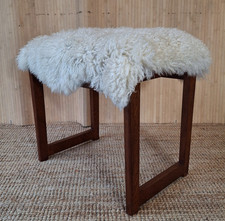 Toeletta teak vintage usato  Spedire a Italy