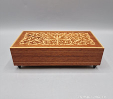 Vintage inlaid marquetry for sale  Cary