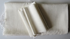 Linen remnants cream for sale  AYR