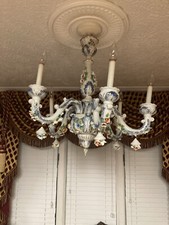Arm porcelain chandelier for sale  North Augusta
