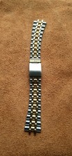 Pulseira NOS Original Mido Commander Ocean Star 8294 Dois Tons Aço Inoxidável comprar usado  Enviando para Brazil