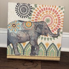 Elephant print canvas for sale  Norristown
