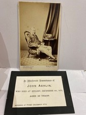 Antique cdv photo for sale  BILLERICAY