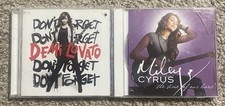 Miley Cyrus -The Time Of Our Lives & Demi Lovato- Don't Forget CDs comprar usado  Enviando para Brazil