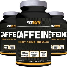 Proelite caffeine tablets for sale  HARROW
