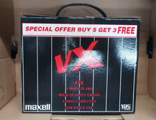 Vintage maxell vhs for sale  ANDOVER