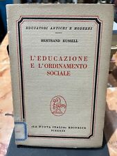 Bertrand russel educazione usato  Roma