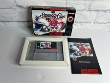 NHL Stanley Cup Super Nintendo SNES CIB com manual e caixa leia antes comprar usado  Enviando para Brazil