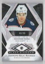 2019-20 Upper Deck relíquia de diamante preto pedras preciosas de novato Alexandre Texier 48/99 comprar usado  Enviando para Brazil