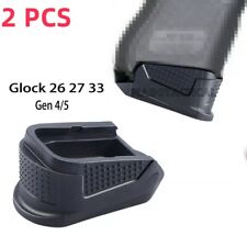 Placa de carregador 2 peças extensão para G26 27 33 GEN 4&5 9mm Mag Grip base extensão comprar usado  Enviando para Brazil