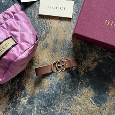 Gucci brown leather for sale  MILTON KEYNES