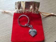 Silver effect heart for sale  MALTON