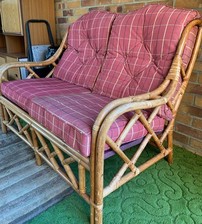 Cane two seater for sale  KING'S LYNN