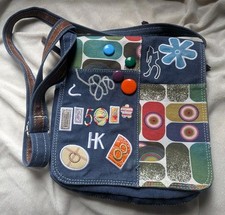 Y2k patchwork denim for sale  LEICESTER